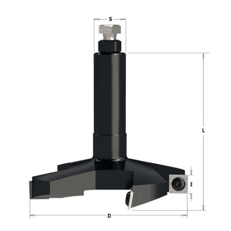 IGM Surfacing Surfacing fres Cutter HW - D100x12 L90 S=20x50 Z4 - Bilde 2
