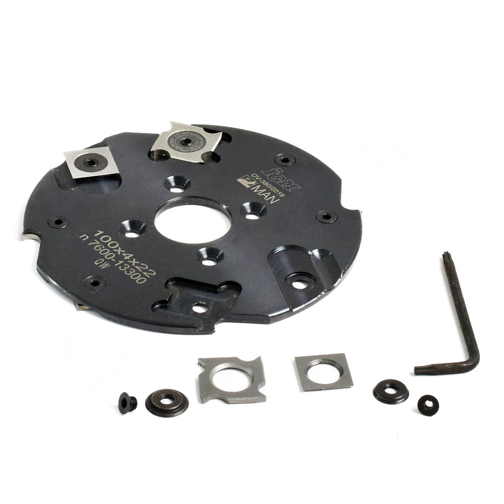 IGM F602 Kutter for kjeksskjøter MAN - D100x4 d22 Z4+4 STEEL - Bilde 3