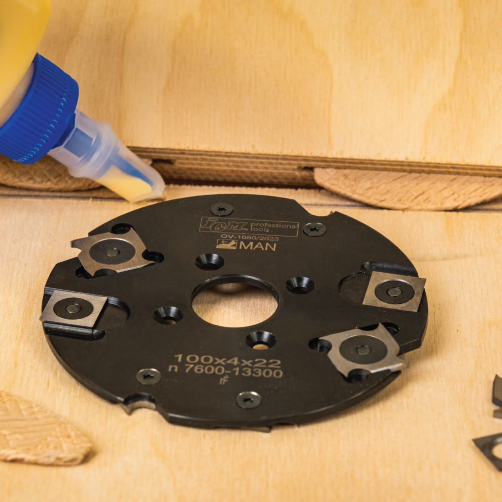 IGM F602 Kutter for kjeksskjøter MAN - D100x4 d22 Z4+4 STEEL - Bilde 7