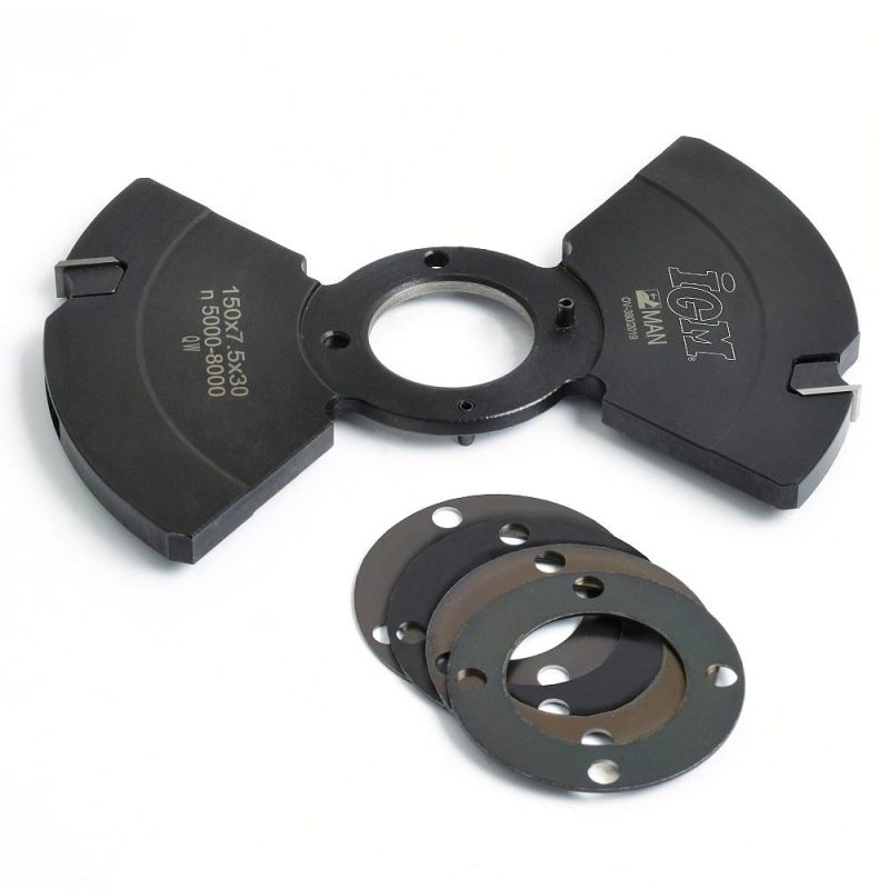 IGM F602 Mellomfres for rillfresing MAN - D150x7,5 d30 Z2 STEEL - Bilde 2