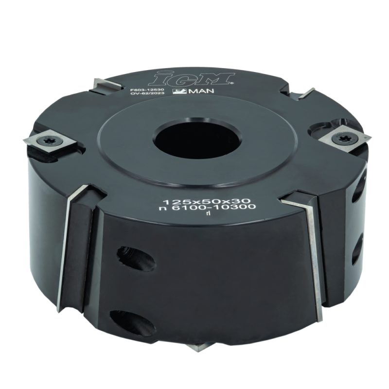 IGM F603 falsskjærhode MAN - D125x50 d30 Z4 V4 ALU - Bilde 2