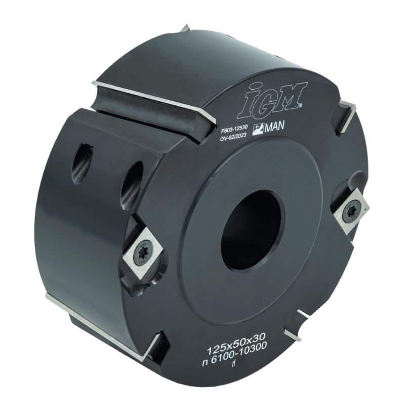 IGM F603 falsskjærhode MAN - D125x50 d30 Z4 V4 ALU - Bilde 3