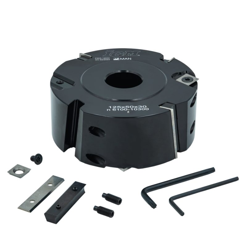 IGM F603 falsskjærhode MAN - D125x50 d30 Z4 V4 ALU - Bilde 4