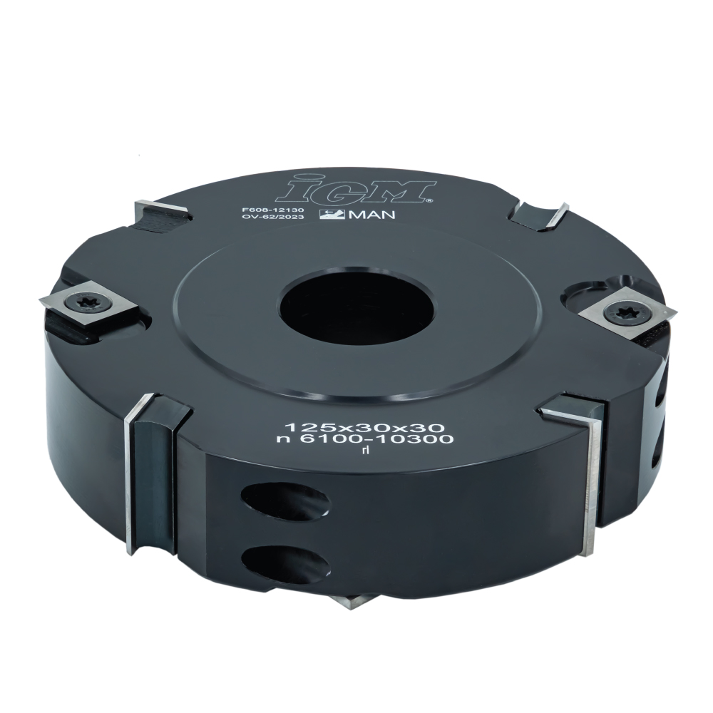 IGM F608 Falsskjærehode MAN - D125x30 d30 Z4 V4 ALU - Bilde 2