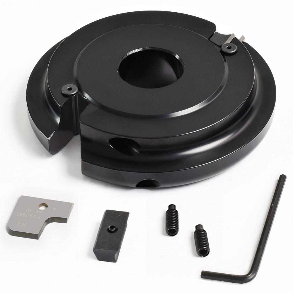 IGM F612 Multiradius Roundover-kutterhode R4 MAN - D119x25 d30 Z2 ALU - Bilde 3