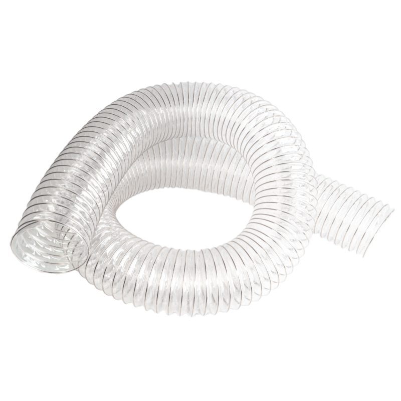 Transparent avtrekksslange for 100 mm utløp - 2,5 m lengde - Bilde 3