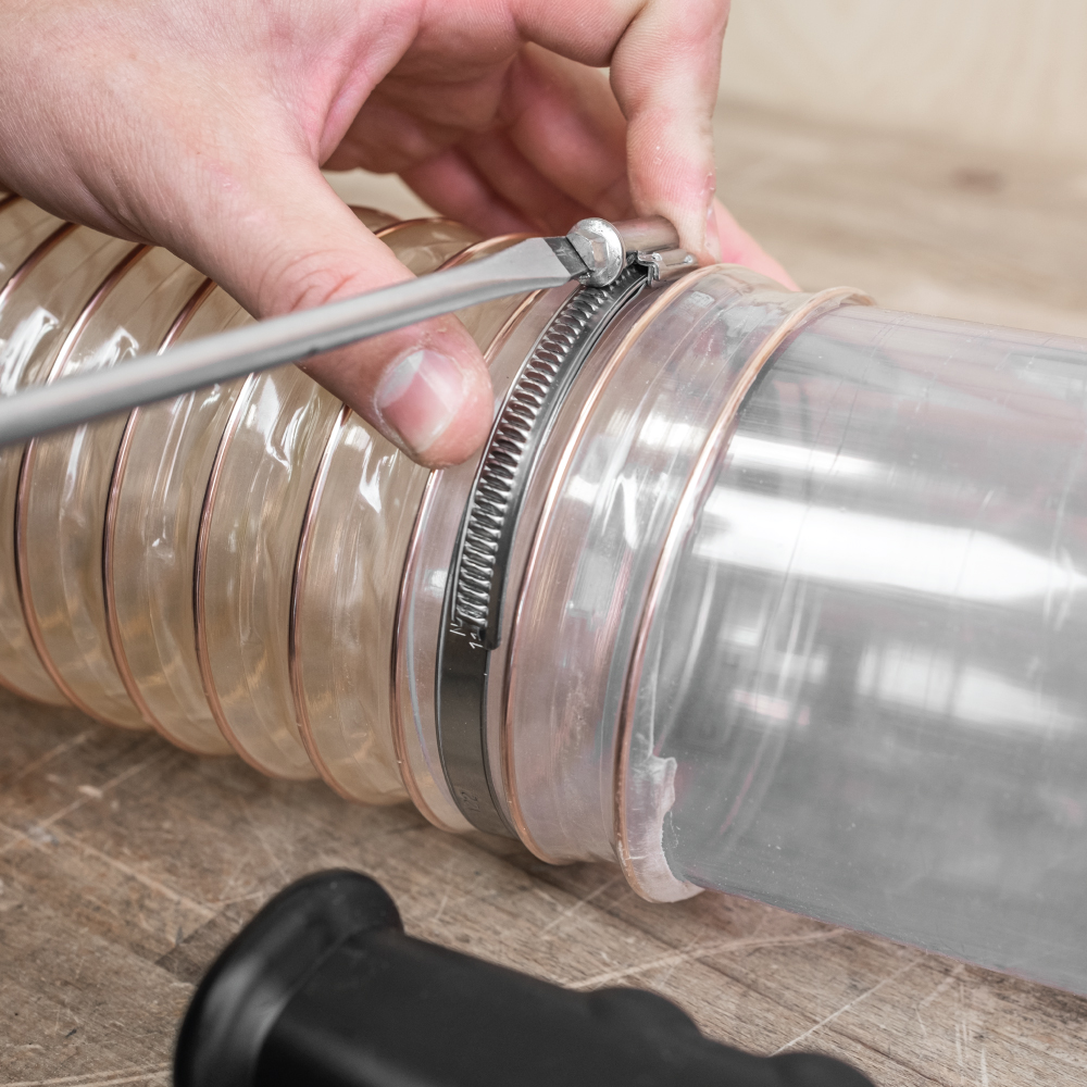 IGM slangefesteklemme, D100-122 mm, 9 mm bred - Bilde 3