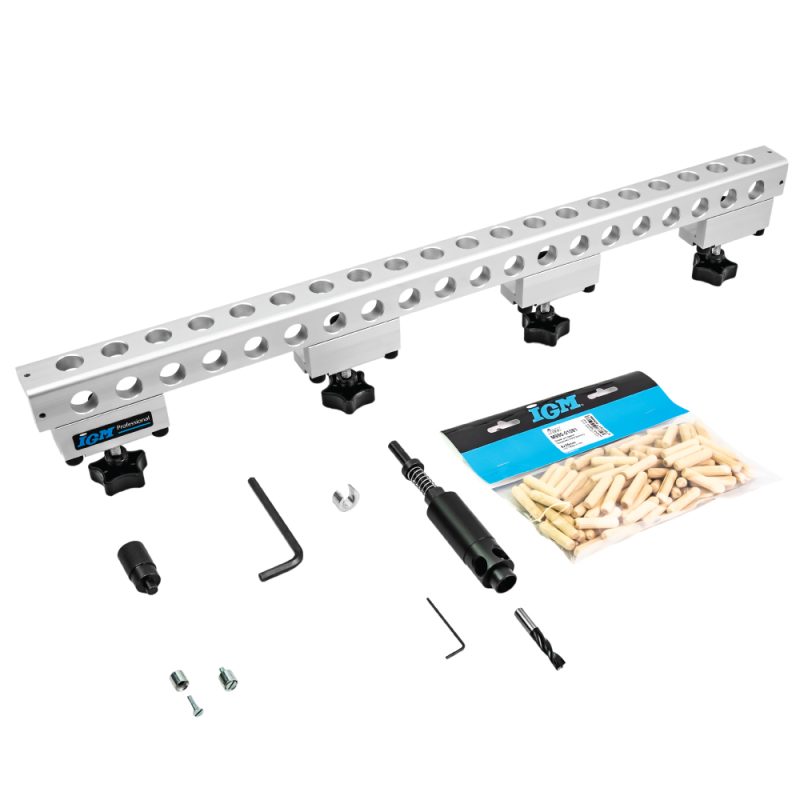 IGM FKP656 borlegesett 656 mm, Euro 32 mm + GRATIS 100 stk. plugger - Bilde 2