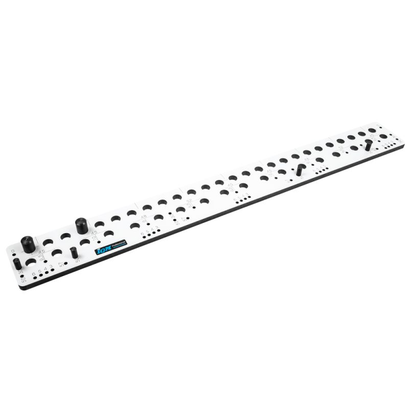 IGM FKP900 Boremalssett 900 mm, Euro 32 mm + GRATIS 100 stk. plugger - Bilde 3