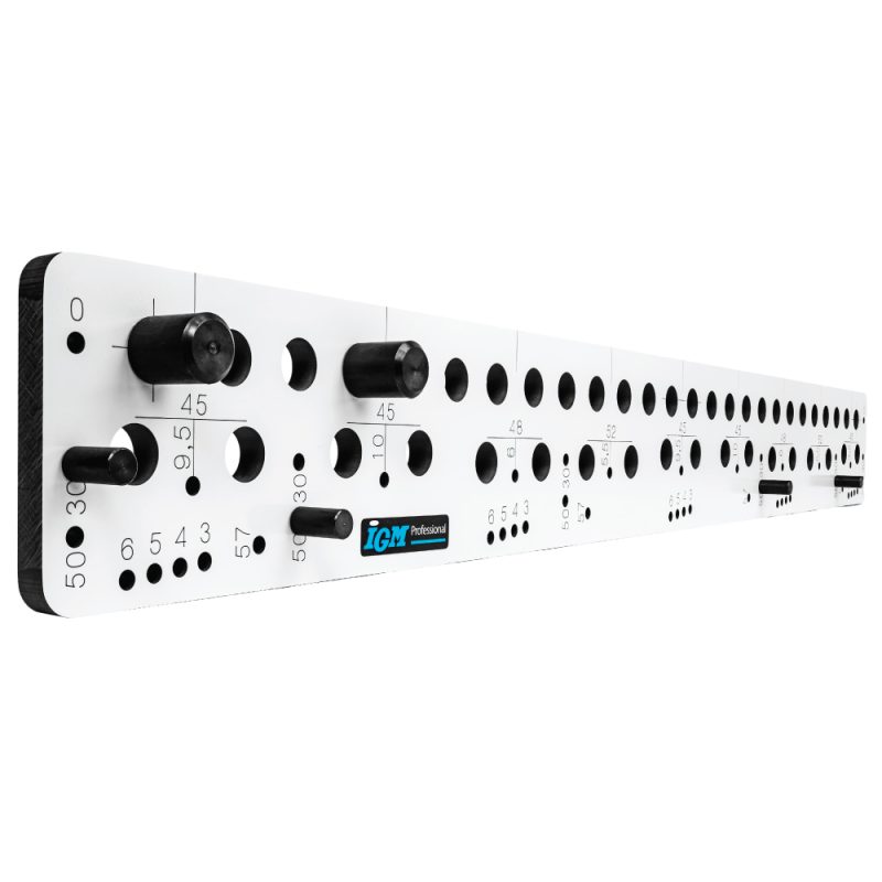 IGM FKP900 Boremalssett 900 mm, Euro 32 mm + GRATIS 100 stk. plugger - Bilde 5