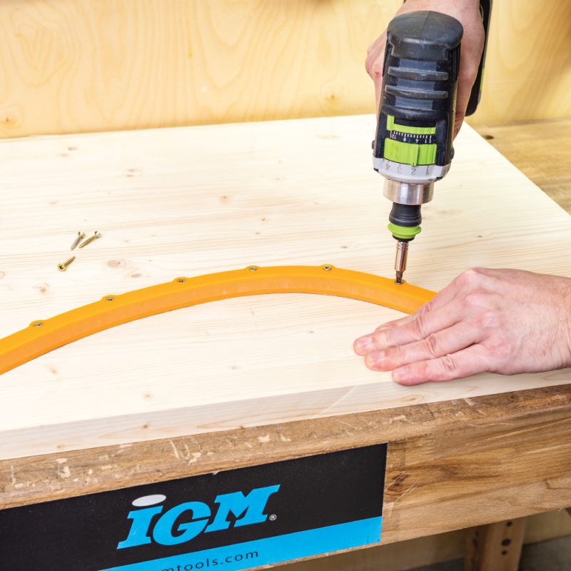 IGM Fleksibel mal for buet og buet fresing - 1200x12x12 mm - Bilde 7