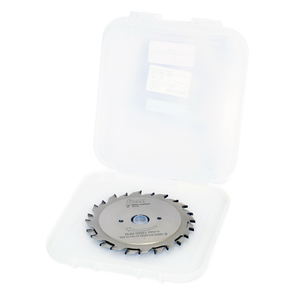 IGM Diamond justerbart rilleblad - D120x2,8-3,6 d20 Z12+12 H.4 - Bilde 2