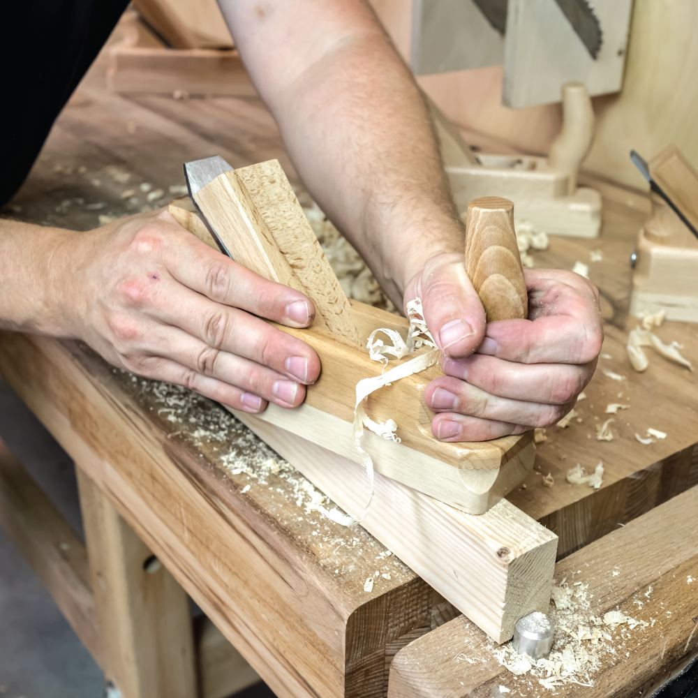 IGM M970 Scrub Plane - 36 mm bredde, størrelse 200x55x60-130 mm - Bilde 8