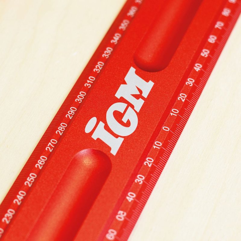 IGM Trearbeidsregel med krokanslag 600 mm - Bilde 4