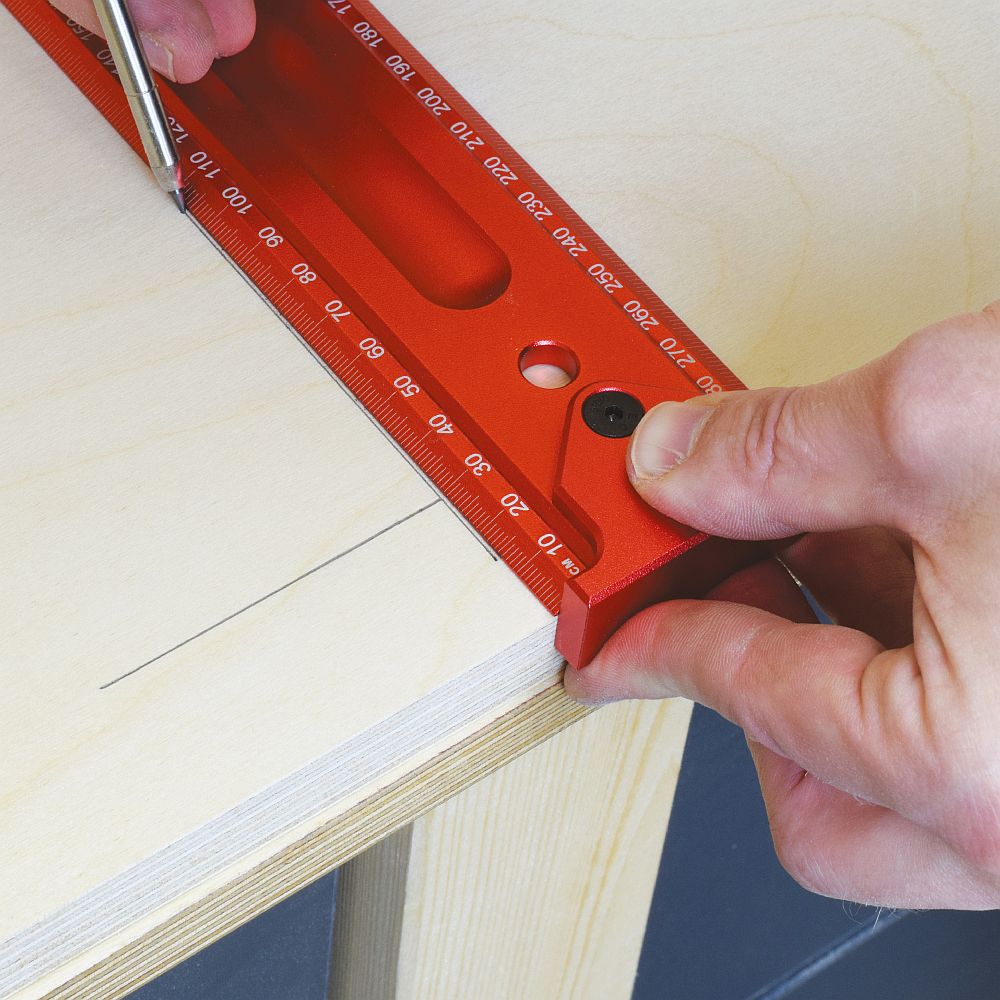 IGM Trearbeidsregel med krokanslag 600 mm - Bilde 7