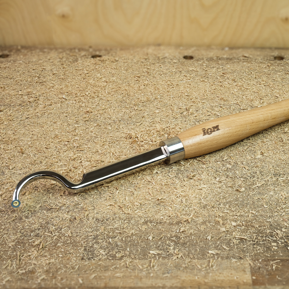 IGM Chrome Woodturning Hollower Deep Swan Neck - Bilde 5