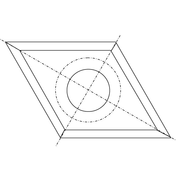 IGM N023 Vendbar kniv HWM - 16x28x2 Wood+ - Bilde 2
